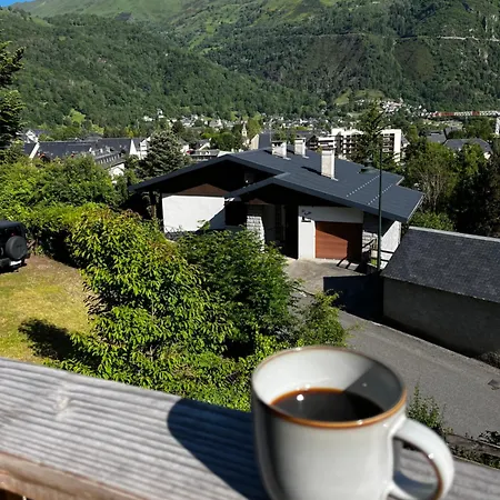 Otsoak Prive 3 6 Personnes Avec Grande Terrasse, Garage Couvert, Vue Montagnes A St Lary Village 木屋 *