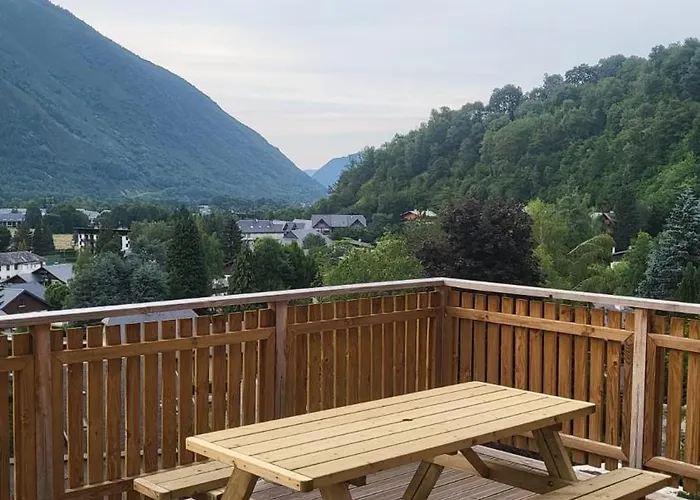 Otsoak Prive 3 6 Personnes Avec Grande Terrasse, Garage Couvert, Vue Montagnes A St Lary Village