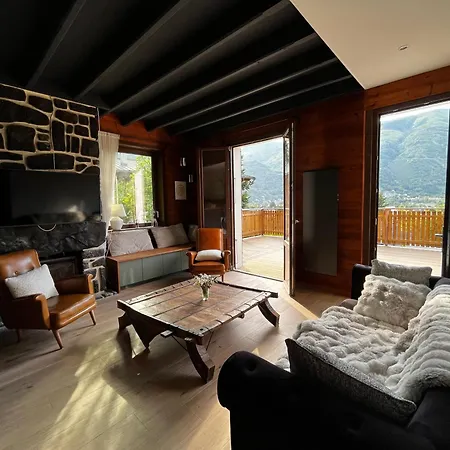 Otsoak Prive 3 6 Personnes Avec Grande Terrasse, Garage Couvert, Vue Montagnes A St Lary Village * Saint-Lary-Soulan